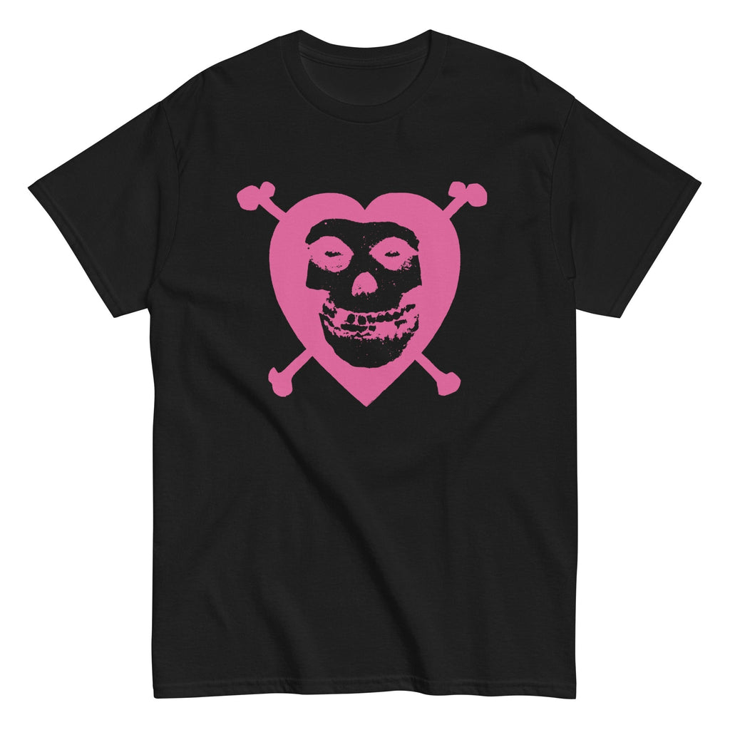 Misfits Heart Skull Logo T-Shirt Hoodie, Sweatshirt | ZylaModa.com (Image 3)