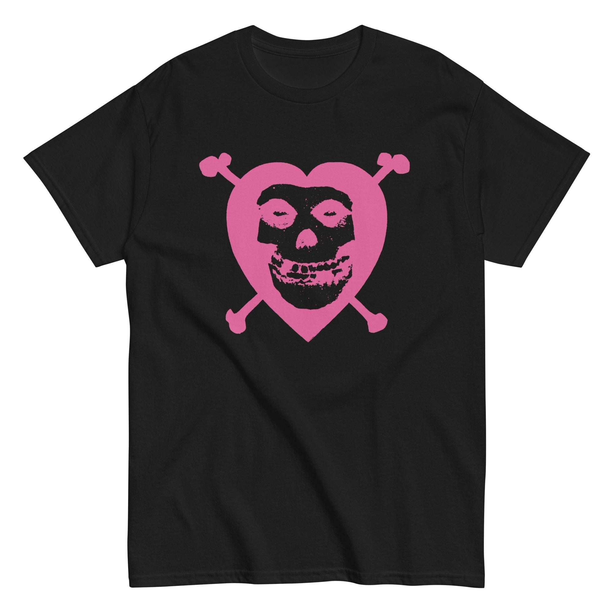 Misfits Heart Skull Logo T-Shirt Hoodie, Sweatshirt | ZylaModa.com (Image 3)