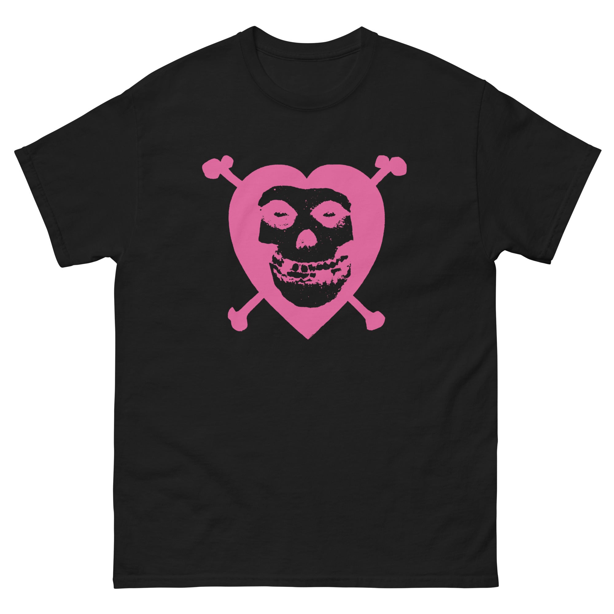 Misfits Heart Skull Logo T-Shirt Hoodie, Sweatshirt | ZylaModa.com (Image 1)