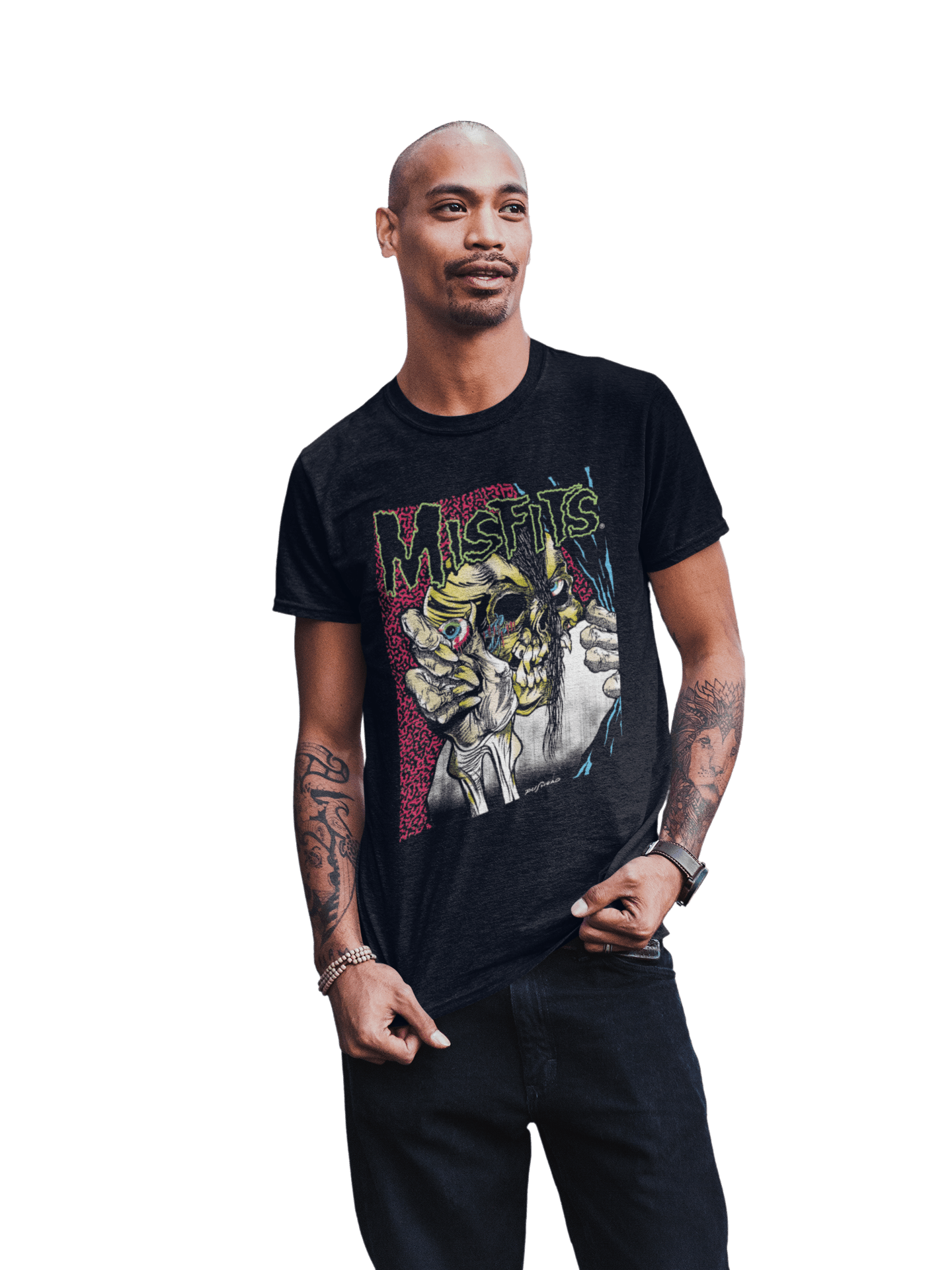 Misfits - Open Skull T-Shirt Hoodie, Sweatshirt | ZylaModa.com (Image 3)