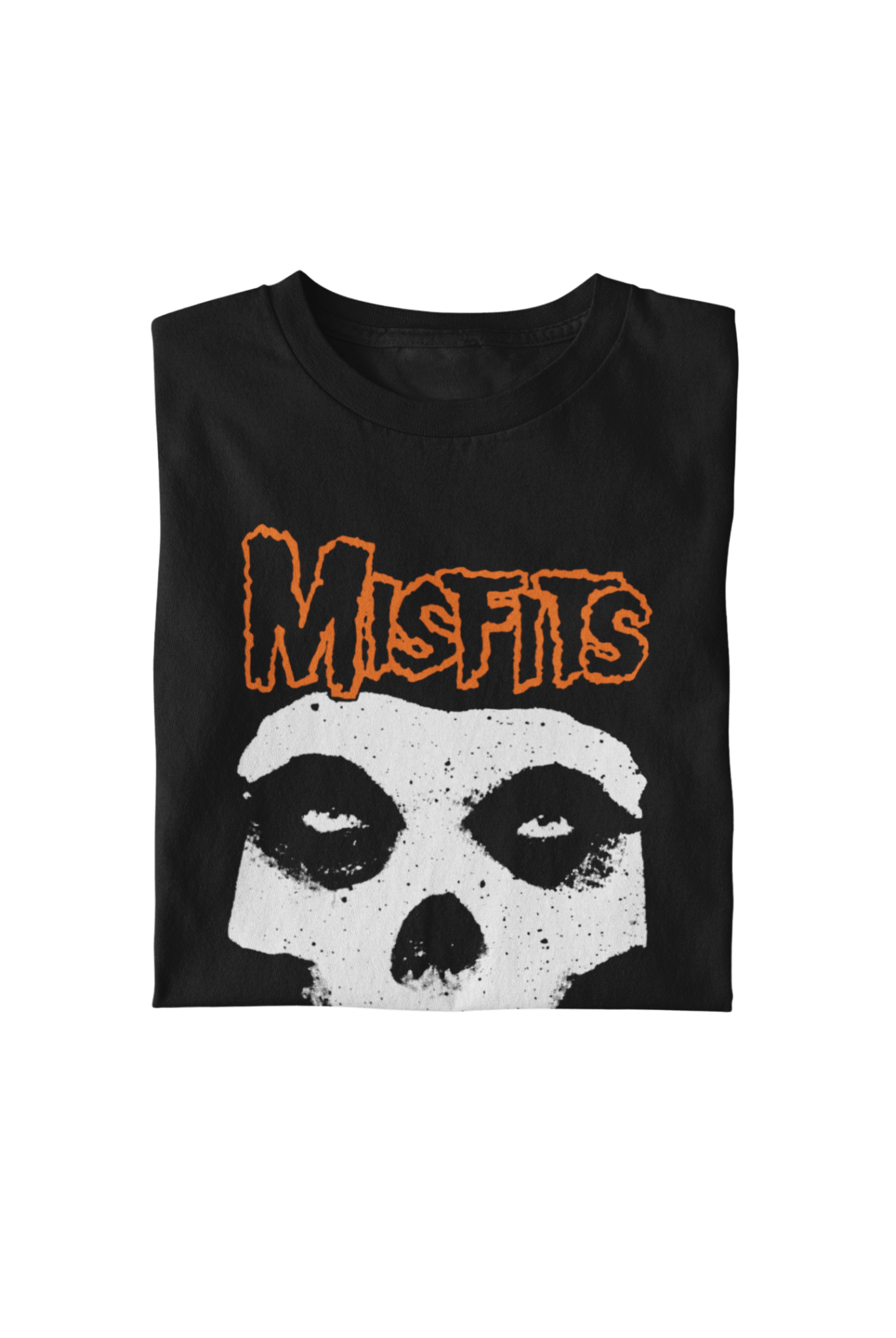 Misfits - Orange Skull T-Shirt Hoodie, Sweatshirt | ZylaModa.com (Image 2)