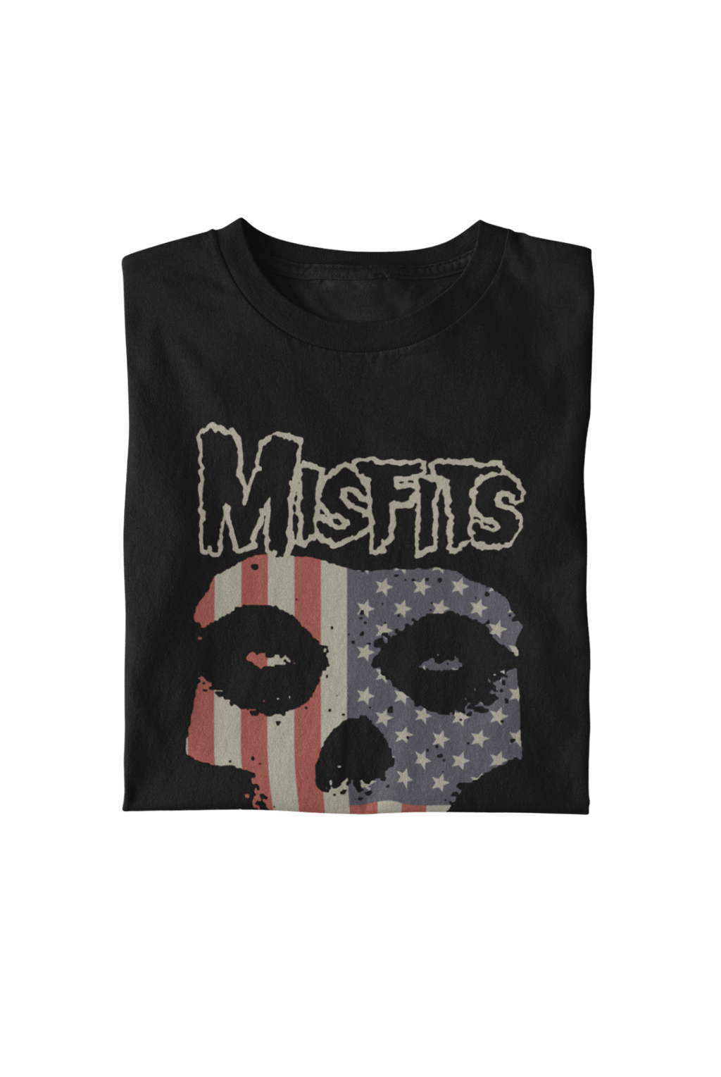 Misfits - USA Skull T-Shirt Hoodie, Sweatshirt | ZylaModa.com (Image 3)