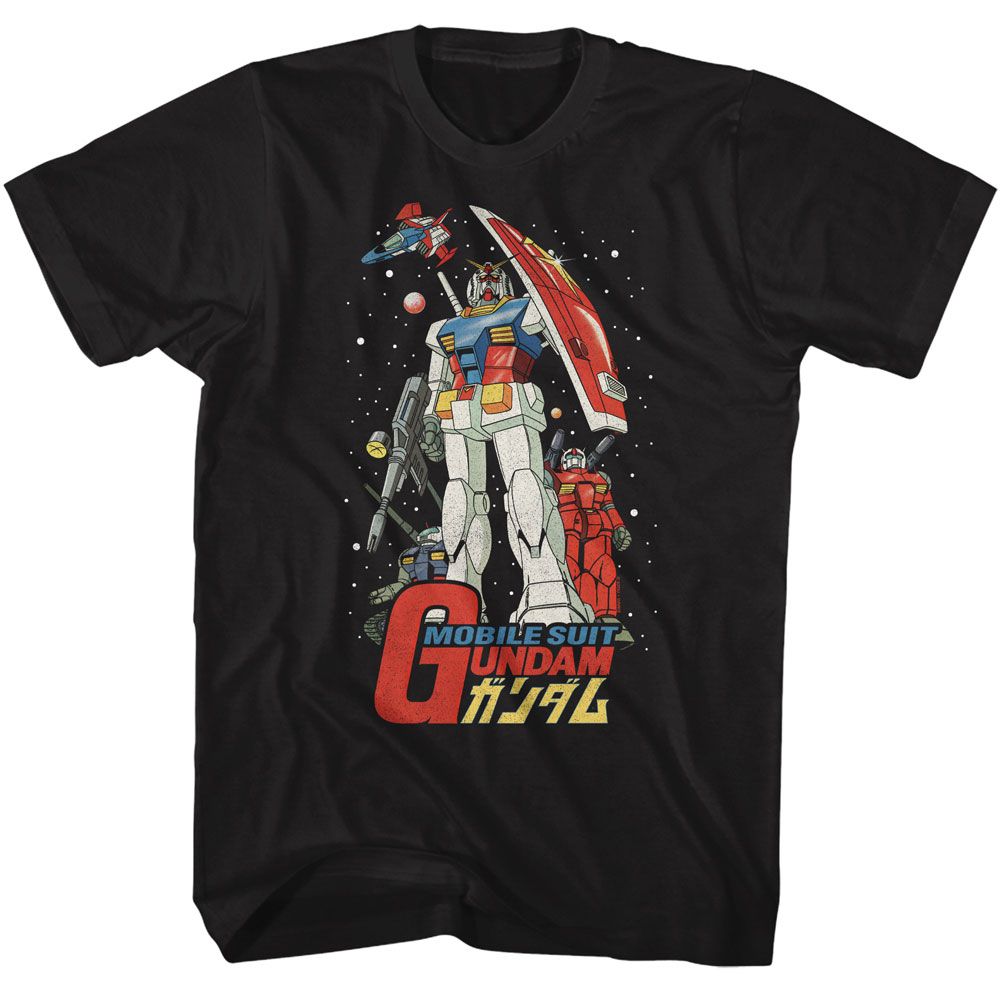 Mobile Suit Gundam - Gundam Mobile Suit Poster Boyfriend Tee Hoodie, Sweatshirt | ZylaModa.com