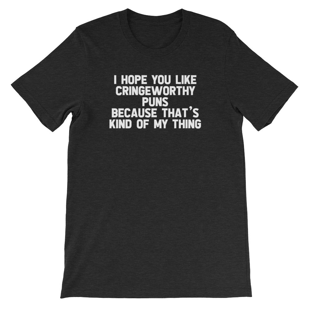 I Hope You Like Cringeworthy Puns Because That's Kind Of My Thing T-Shirt (Unisex) Hoodie, Sweatshirt (Image 5)