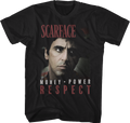 Money Power Respect Scarface Shirt Hoodie, Sweatshirt | ZylaModa.com (Image 1)