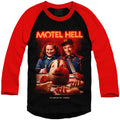 MOTEL HELL: DIE LAUGHING - BASEBALL SHIRT Hoodie, Sweatshirt | ZylaModa.com (Image 1)