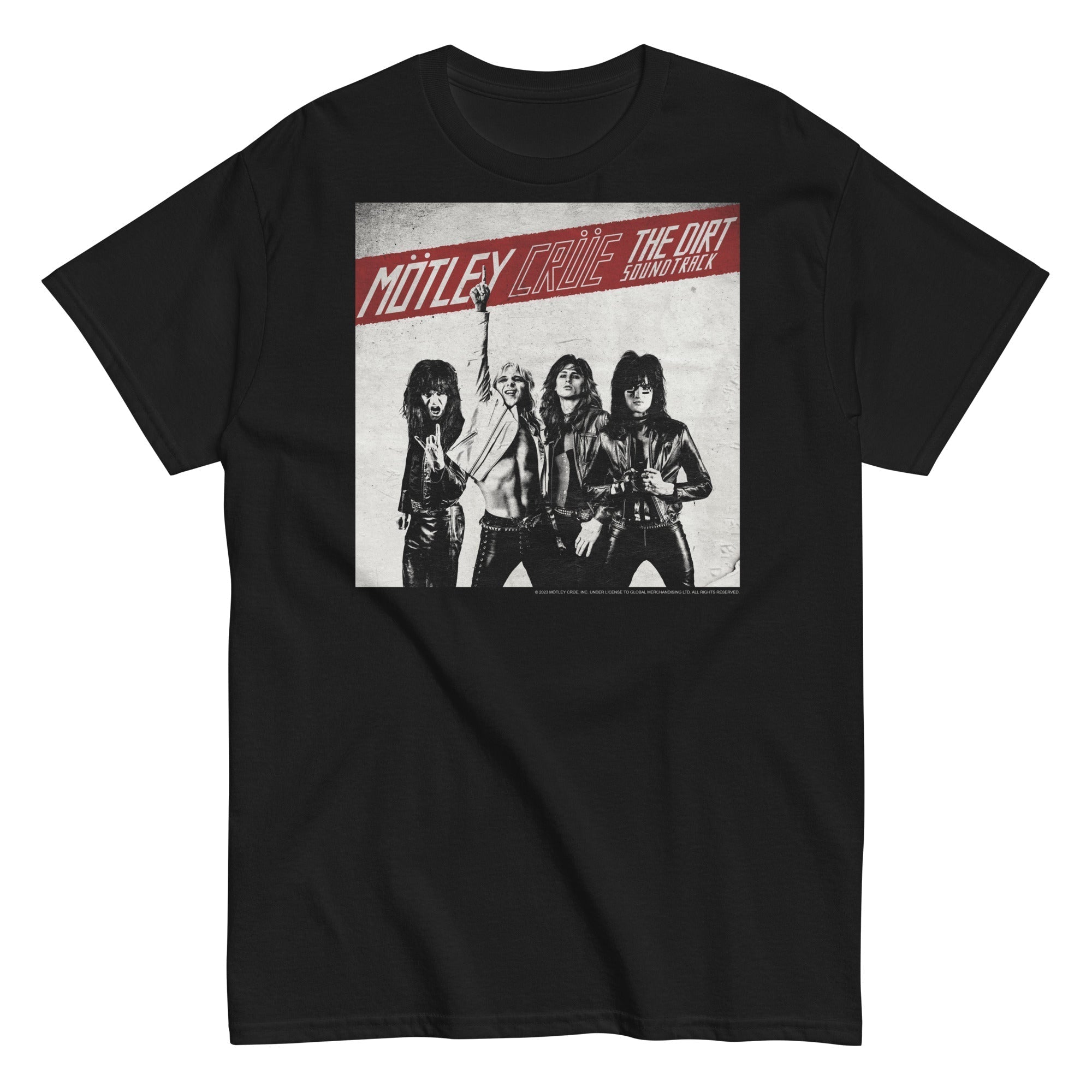 Motley Crue - The Dirt Cover T-Shirt Hoodie, Sweatshirt | ZylaModa.com (Image 1)