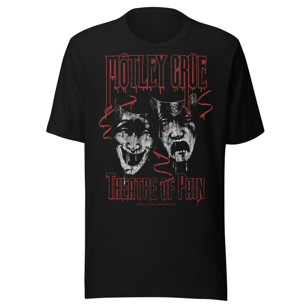 Motley Crue - Theatre of Pain Jumbo Print T-Shirt Hoodie, Sweatshirt | ZylaModa.com (Image 1)