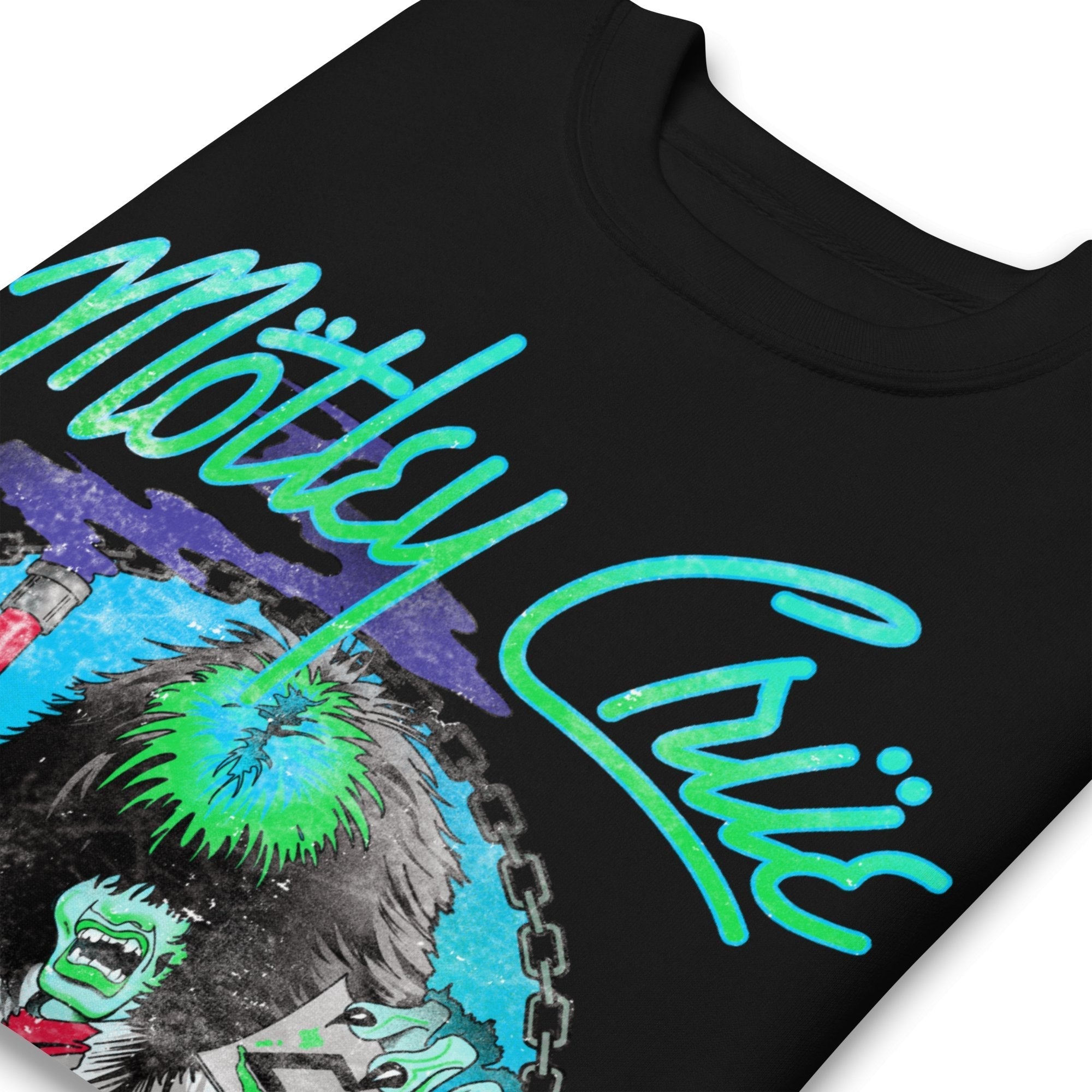 Motley Crue Turquoise Allister Jumbo Print Sweatshirt T-Shirts, Hoodie | ZylaModa.com (Image 2)