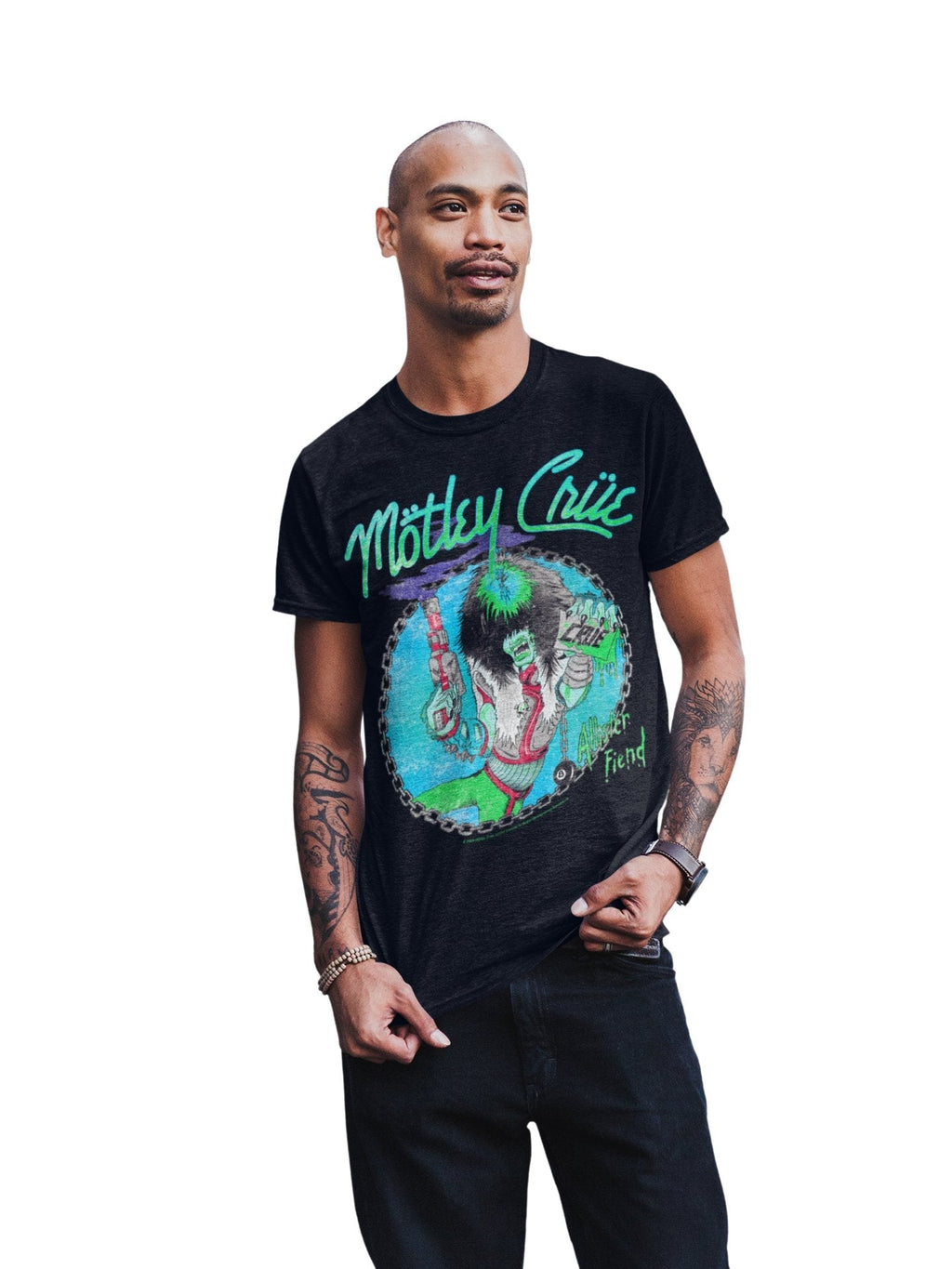Motley Crue Turquoise Allister T-Shirt Hoodie, Sweatshirt | ZylaModa.com (Image 2)