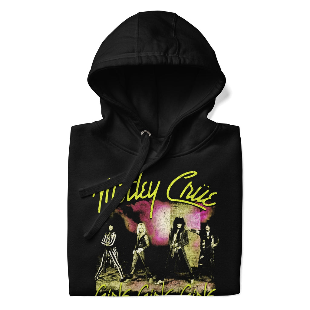 Motley Crue Yellow Girls Classic Hoodie T-Shirts, Sweatshirt | ZylaModa.com (Image 2)