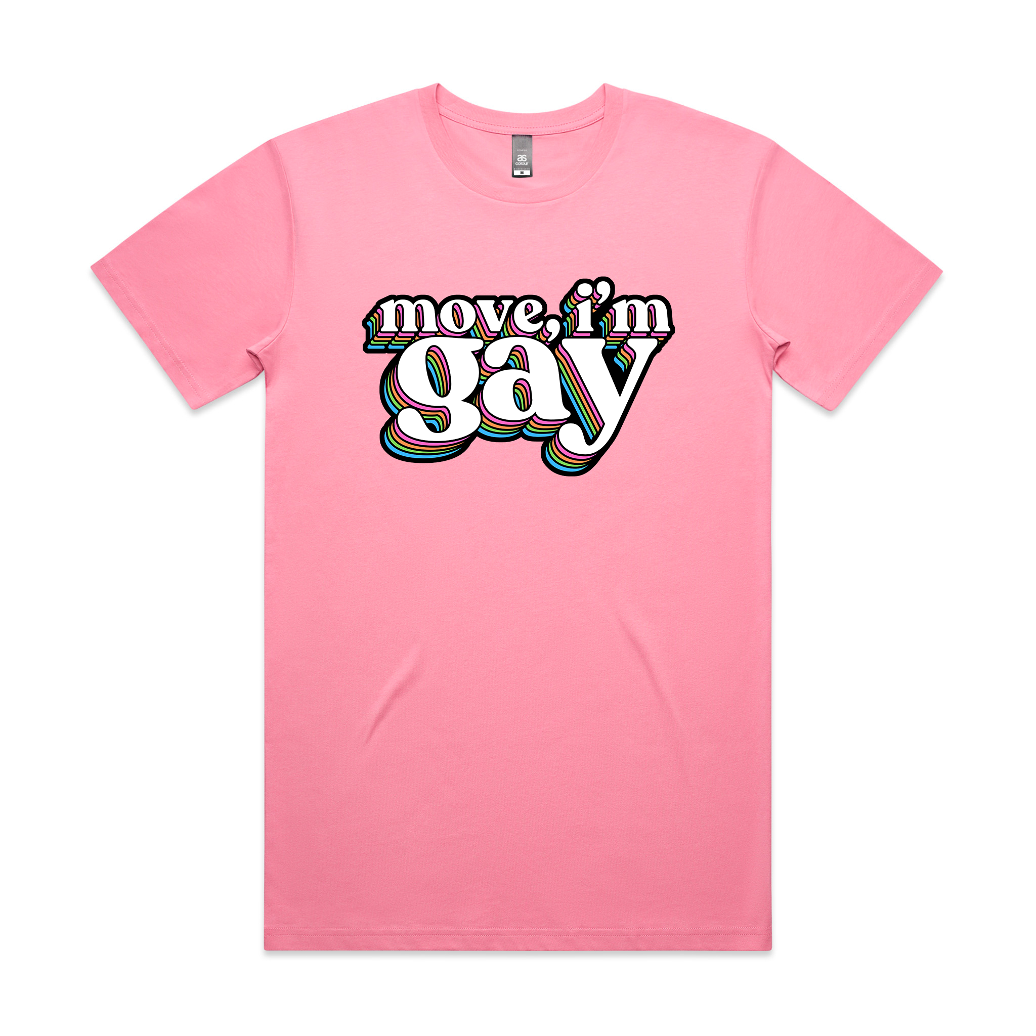 Move, I'm Gay Tee Hoodie, Sweatshirt | ZylaModa.com (Image 2)