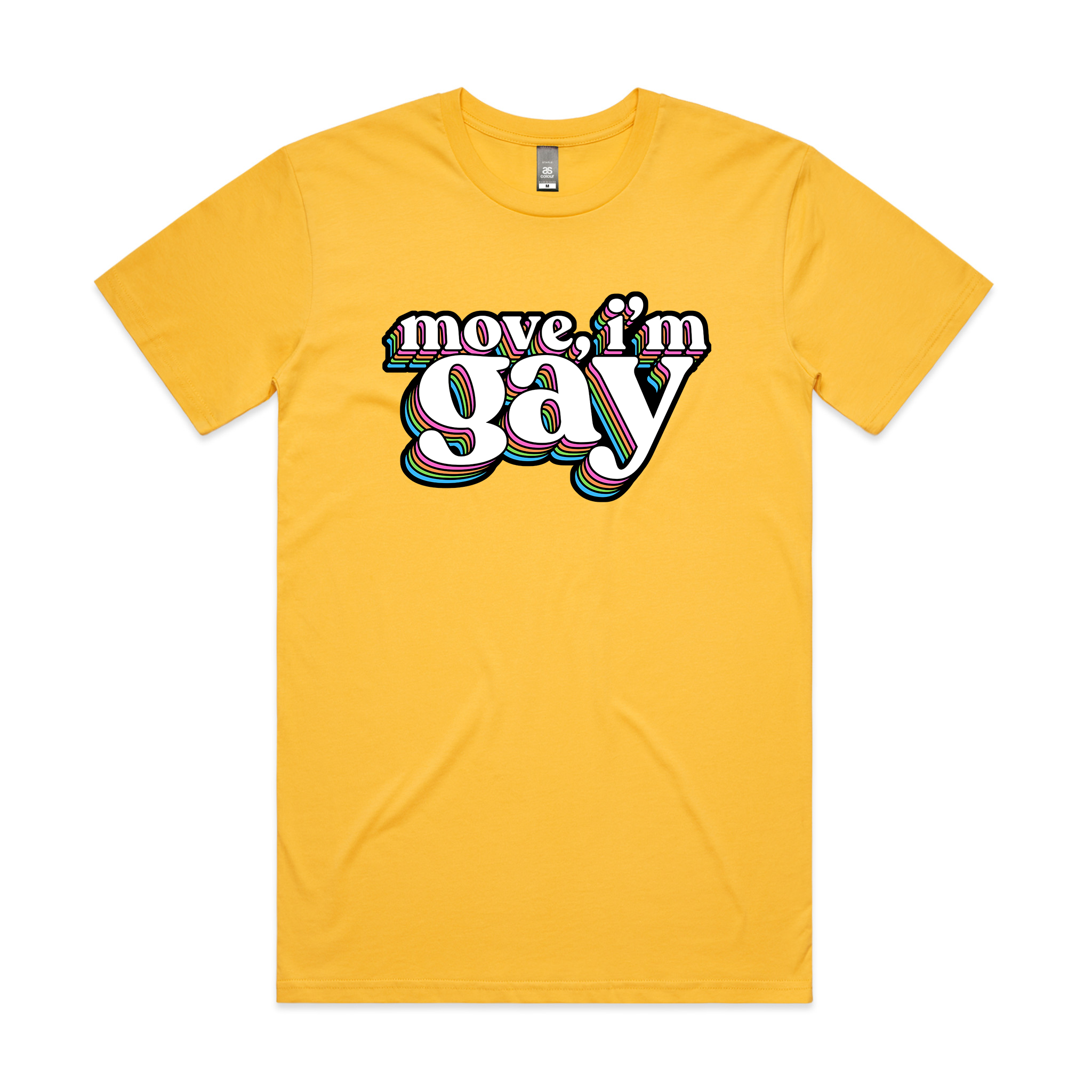 Move, I'm Gay Tee Hoodie, Sweatshirt | ZylaModa.com (Image 3)
