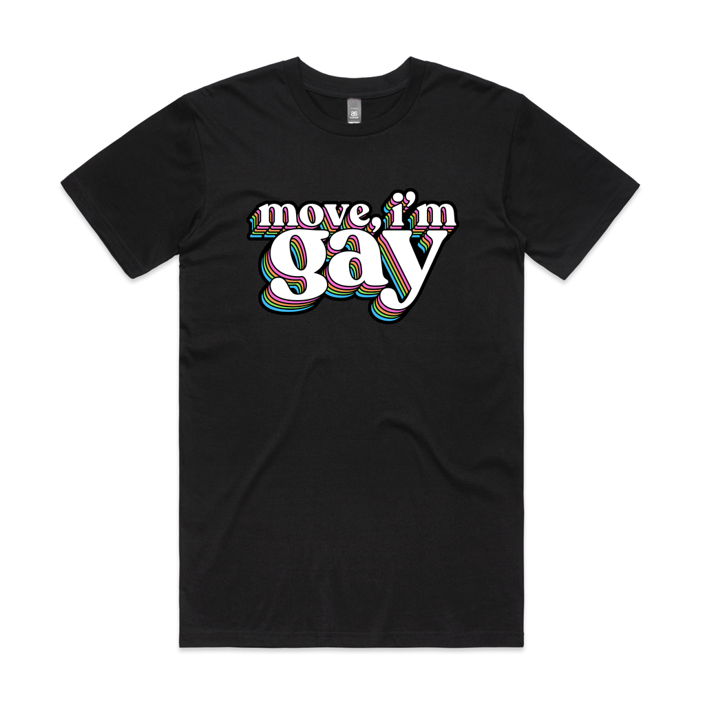Move, I'm Gay Tee Hoodie, Sweatshirt | ZylaModa.com (Image 4)