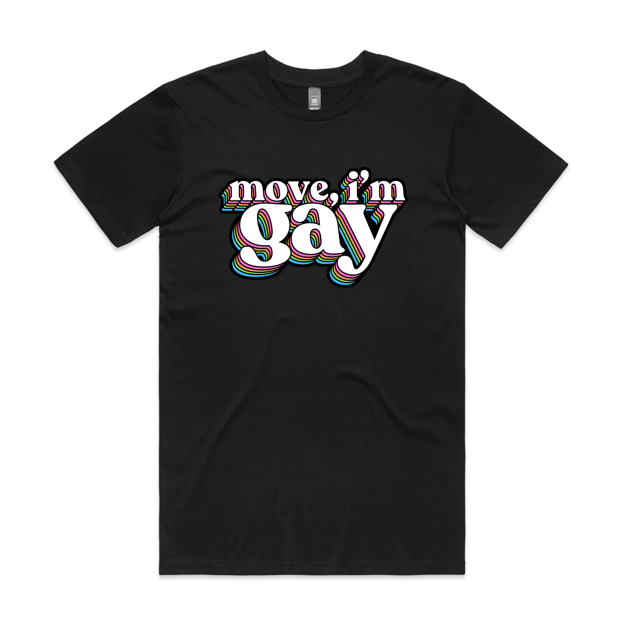Move, I'm Gay Tee Hoodie, Sweatshirt | ZylaModa.com (Image 4)