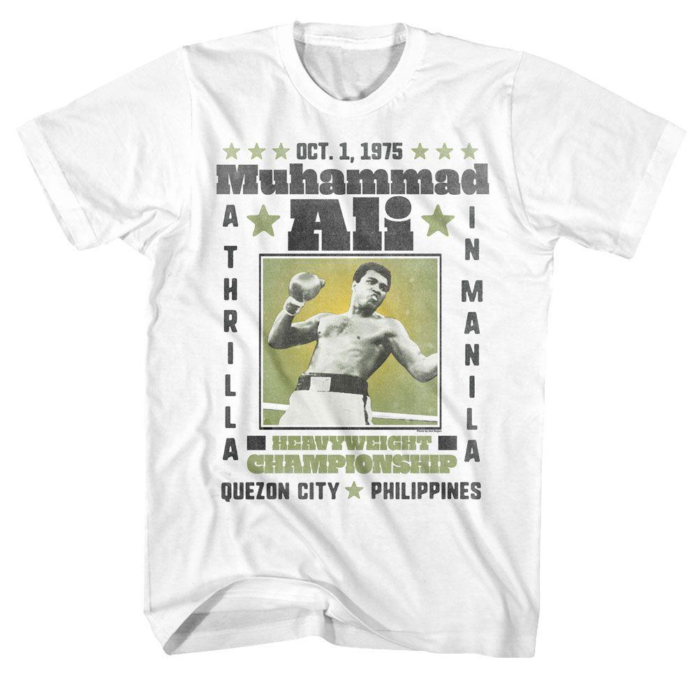 Muhammad Ali A Thrilla T-Shirt Hoodie, Sweatshirt | ZylaModa.com