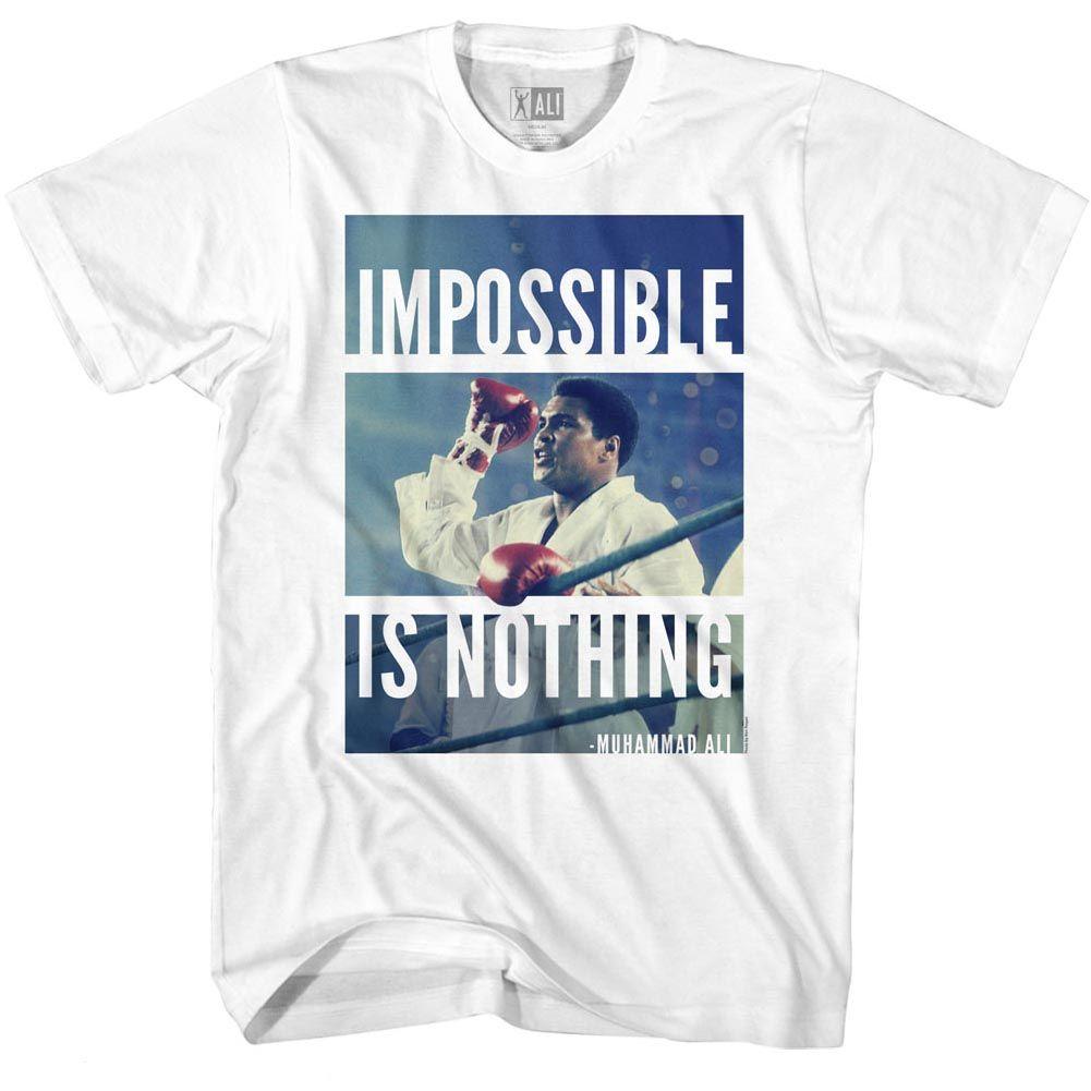 Muhammad Ali Impossible Is Nothing T-Shirt Hoodie, Sweatshirt | ZylaModa.com (Image 2)
