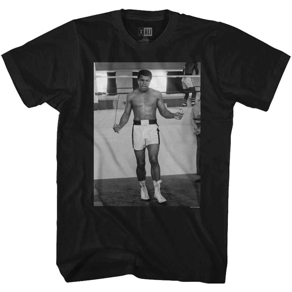 Muhammad Ali - Jumpin Rope Boyfriend Tee Hoodie, Sweatshirt | ZylaModa.com