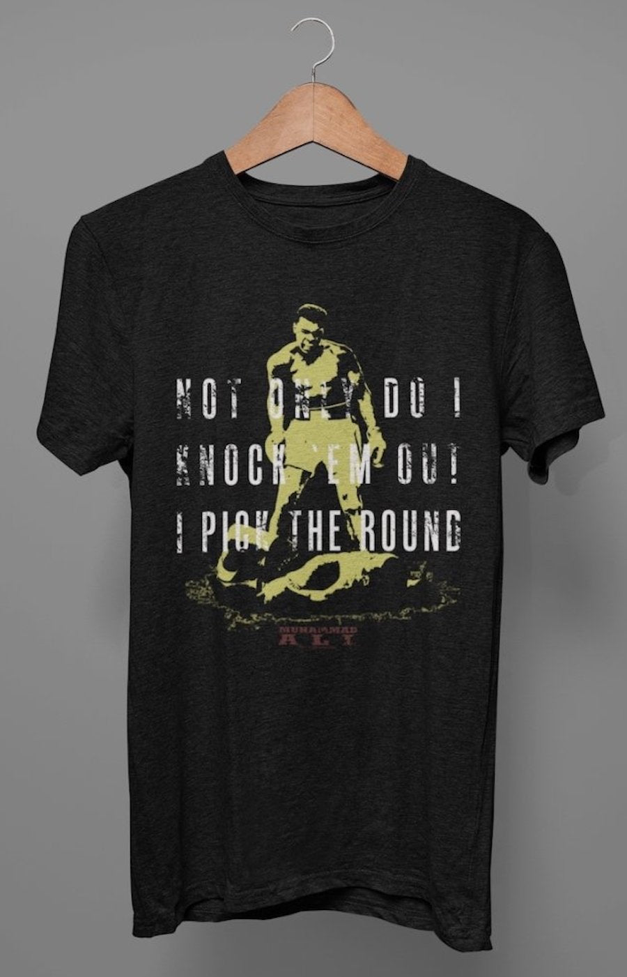 Muhammad Ali - Knocking T-Shirt Hoodie, Sweatshirt | ZylaModa.com