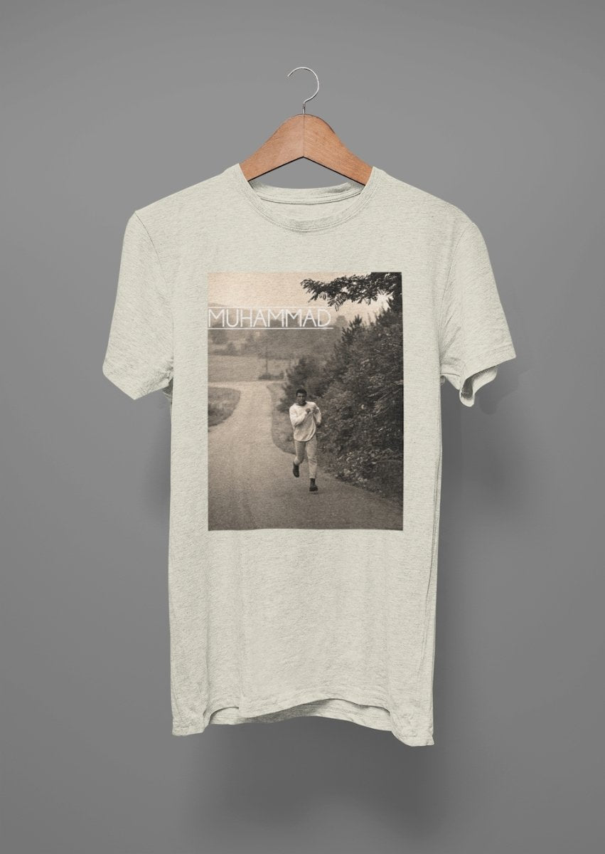 Muhammad Ali Running T-Shirt Hoodie, Sweatshirt | ZylaModa.com