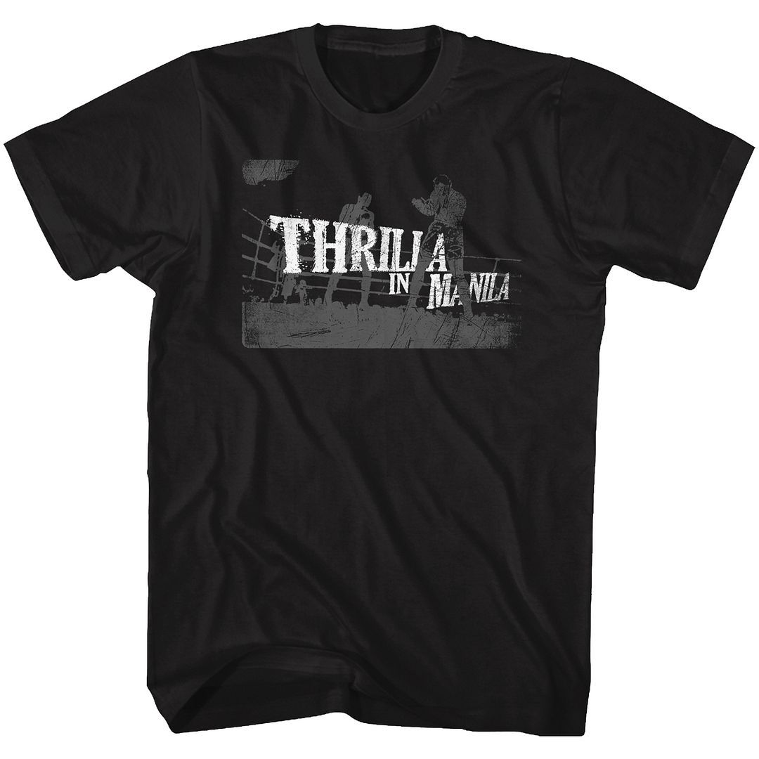 Muhammad Ali - Thrilla In Manila Boyfriend Tee Hoodie, Sweatshirt | ZylaModa.com