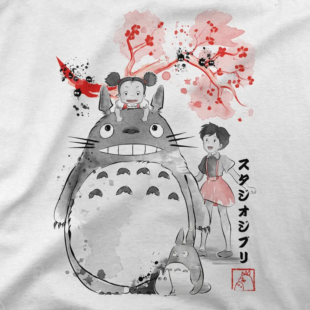 My Neighbor Sumi-e T-Shirt Hoodie, Sweatshirt | ZylaModa.com (Image 1)