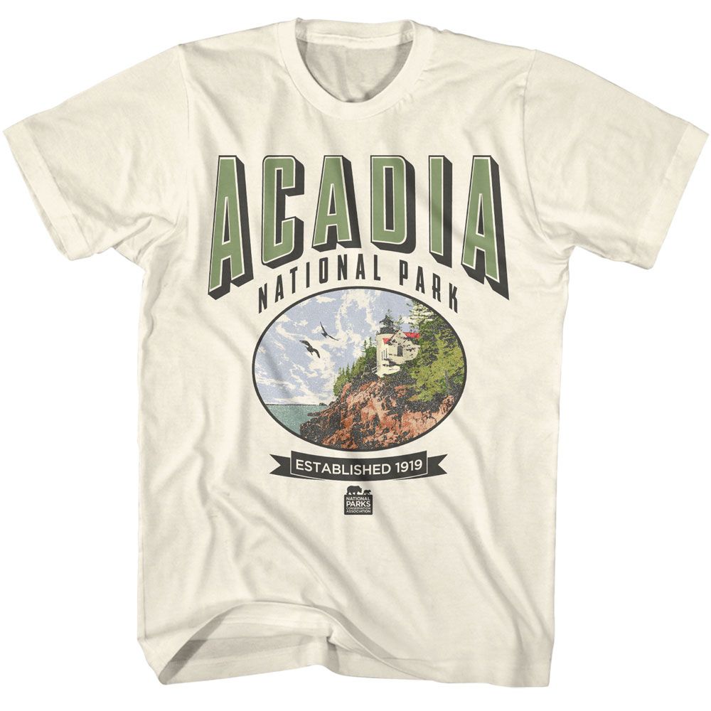 National Parks - Acadia Oval Est 1919 T-Shirt Hoodie, Sweatshirt | ZylaModa.com