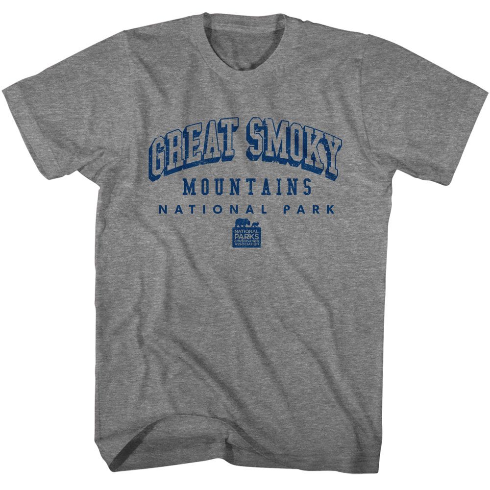 National Parks - Smoky Mtn Collegiate Boyfriend Tee Hoodie, Sweatshirt | ZylaModa.com