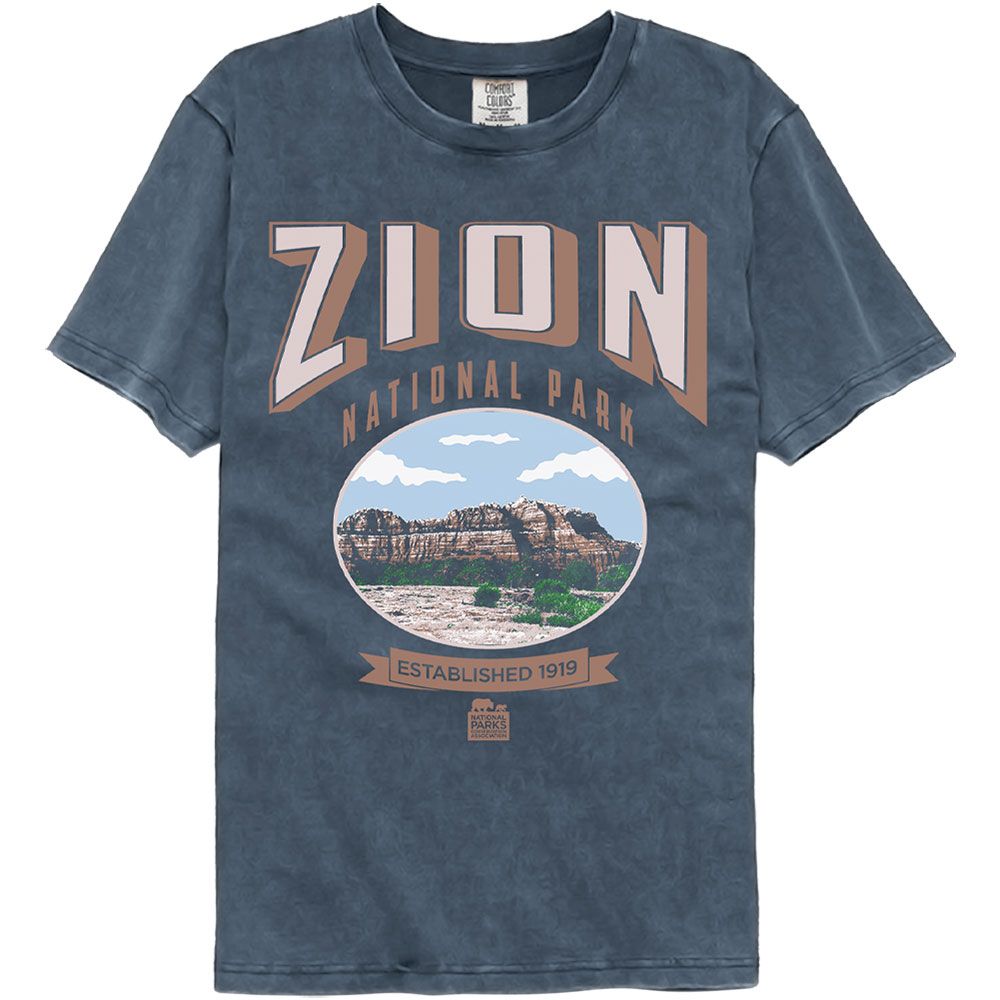 National Parks - Zion Comfort Color T-Shirt Hoodie, Sweatshirt | ZylaModa.com