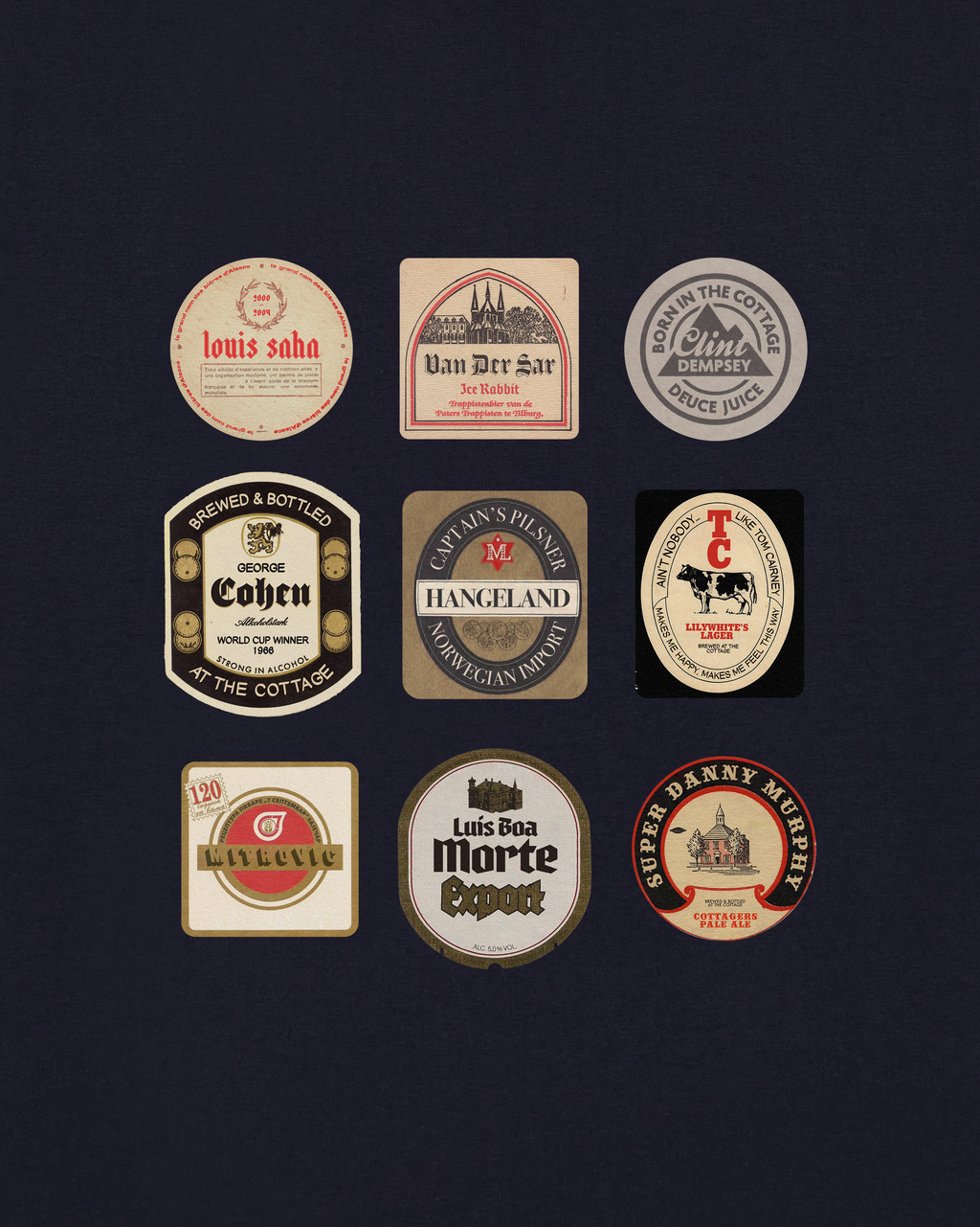 Brewed At The Cottage - Tee Hoodie, Sweatshirt | ZylaModa.com (Image 2)