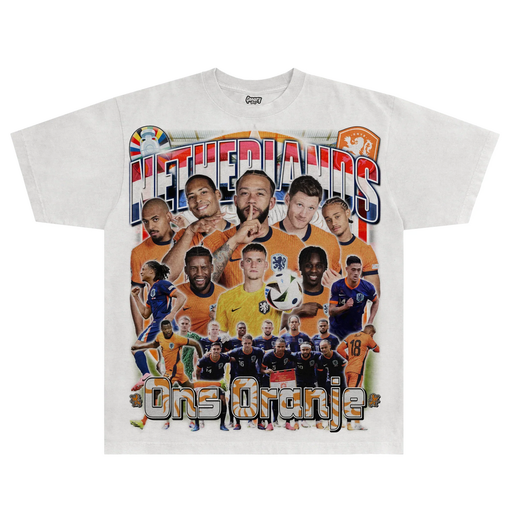Netherlands Euro '24 Tee Hoodie, Sweatshirt | ZylaModa.com (Image 1)