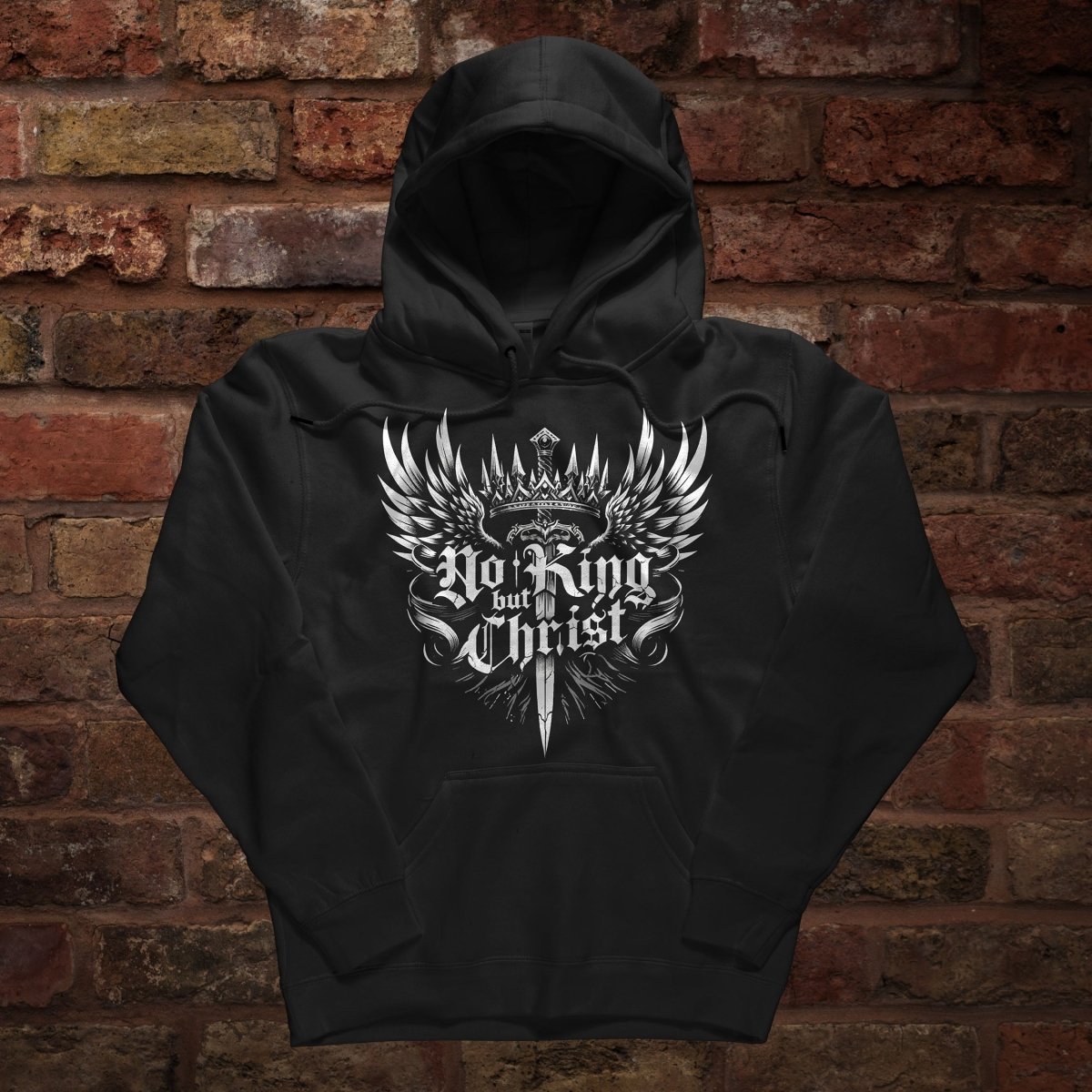 No King but Christ - Hoodie T-Shirts, Sweatshirt | ZylaModa.com