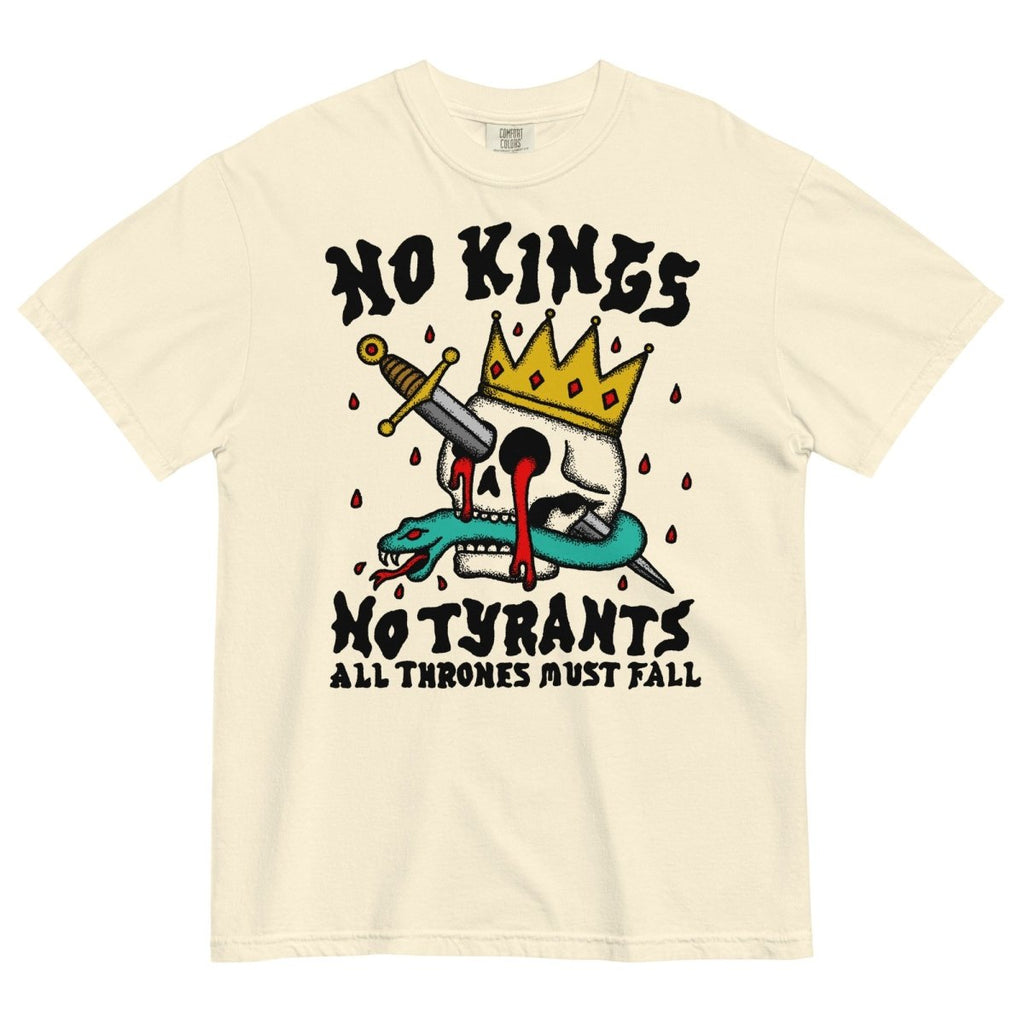 No Kings No Tyrants Tshirt Hoodie, Sweatshirt | ZylaModa.com (Image 1)