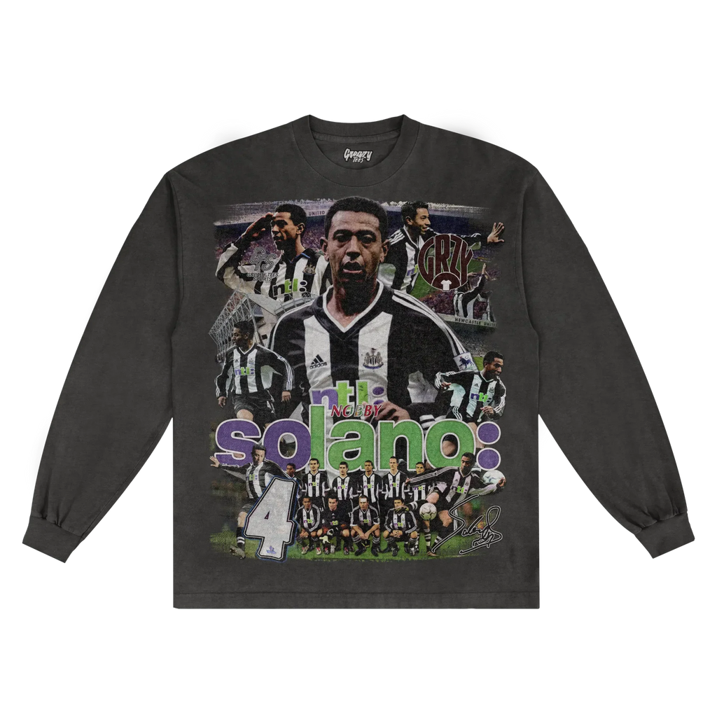 Nolberto Solano Barclaysman Long Sleeved Tee Hoodie, Sweatshirt | ZylaModa.com (Image 1)