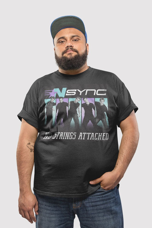 *NSYNC Blue Purple Big and Tall T-Shirt Hoodie, Sweatshirt | ZylaModa.com (Image 1)
