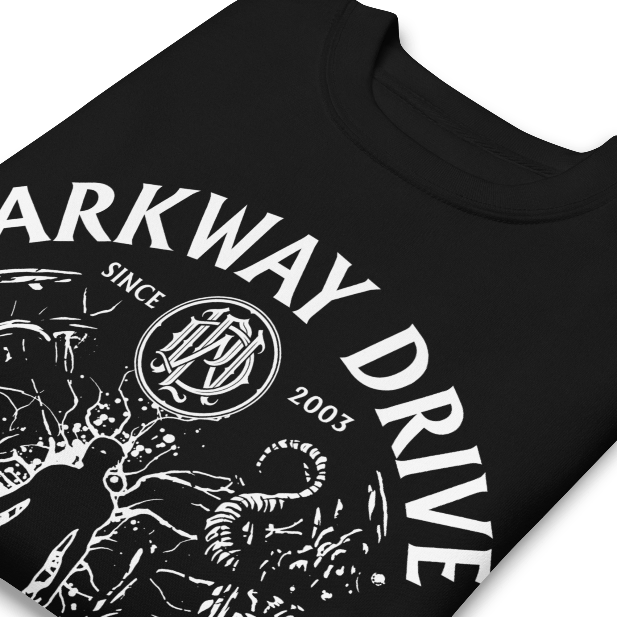 Parkway Drive Est 2003 Sweatshirt T-Shirts, Hoodie | ZylaModa.com (Image 1)