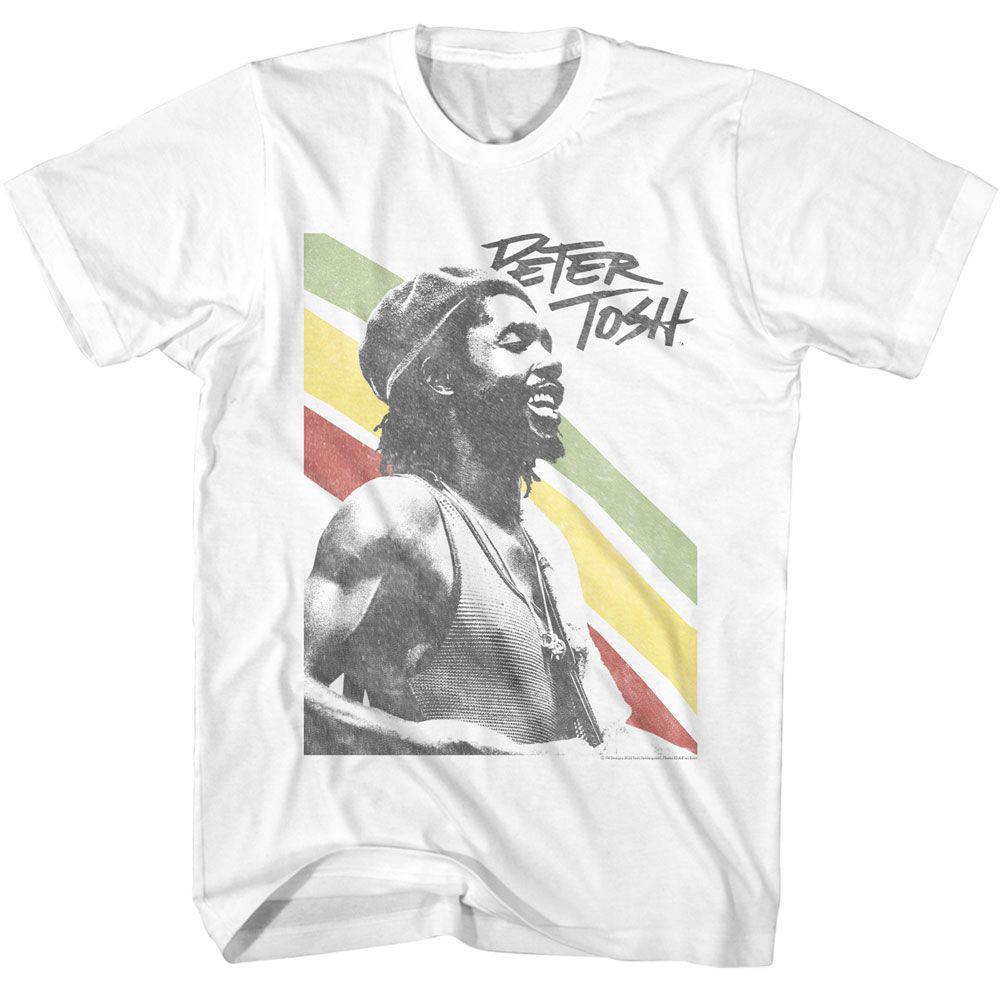 Peter Tosh - Rasta Stripes Boyfriend Tee Hoodie, Sweatshirt | ZylaModa.com