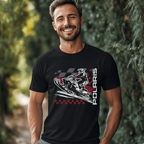 Polaris Adventure Driven Snowmobile T-shirt Hoodie, Sweatshirt | ZylaModa.com (Image 2)