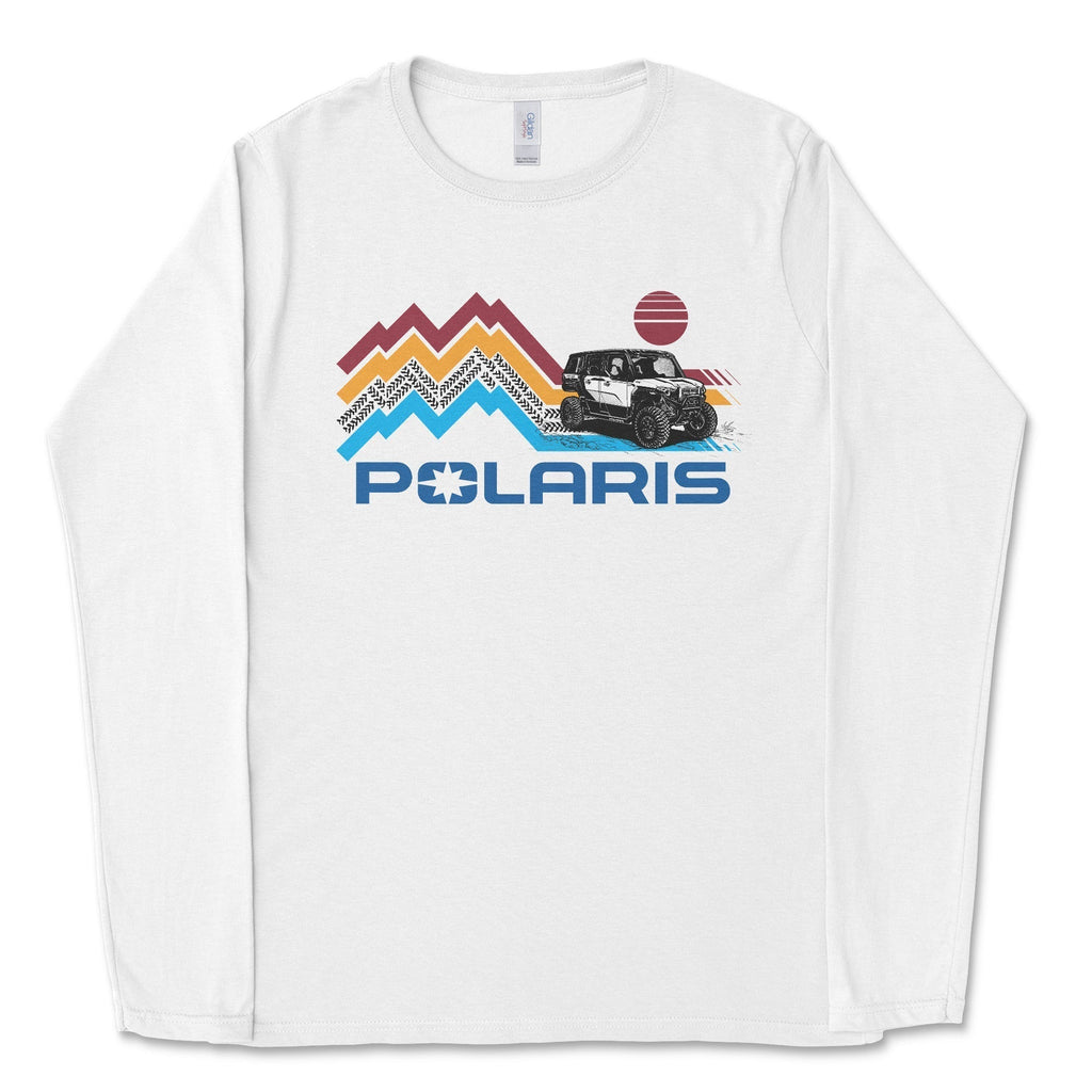 Polaris Adventure Ready Off-Road Longsleeve Tee Hoodie, Sweatshirt | ZylaModa.com (Image 1)