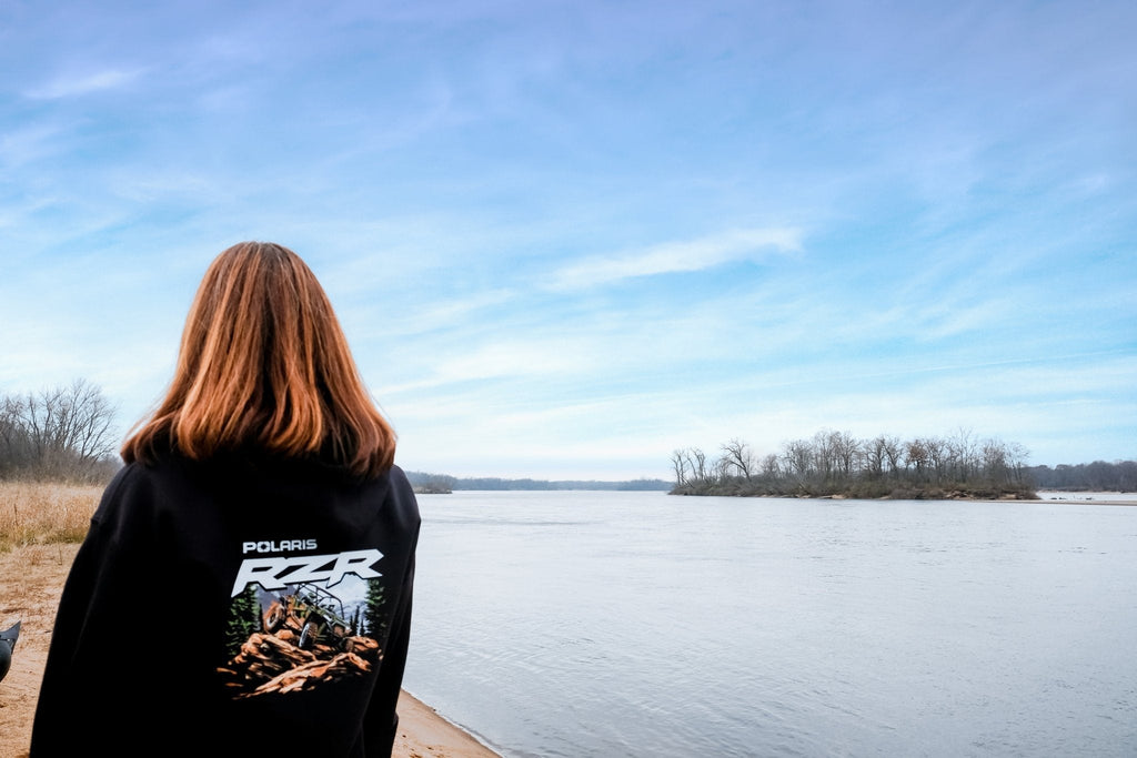 Polaris Adventure - RZR Wilderness Zip-Up Hoodie T-Shirts, Sweatshirt | ZylaModa.com (Image 3)
