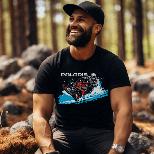 Polaris Adventure Snowmobile T-Shirt Hoodie, Sweatshirt | ZylaModa.com (Image 2)