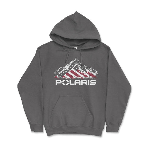 Polaris American Flag Red, White and Blue Hoodie T-Shirts, Sweatshirt | ZylaModa.com (Image 1)