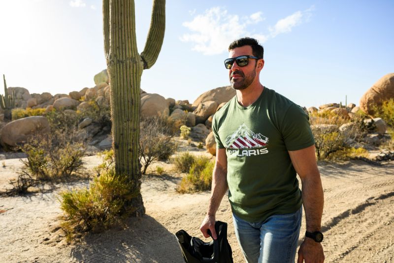 Polaris American Flag Tee Shirt Hoodie, Sweatshirt | ZylaModa.com (Image 2)