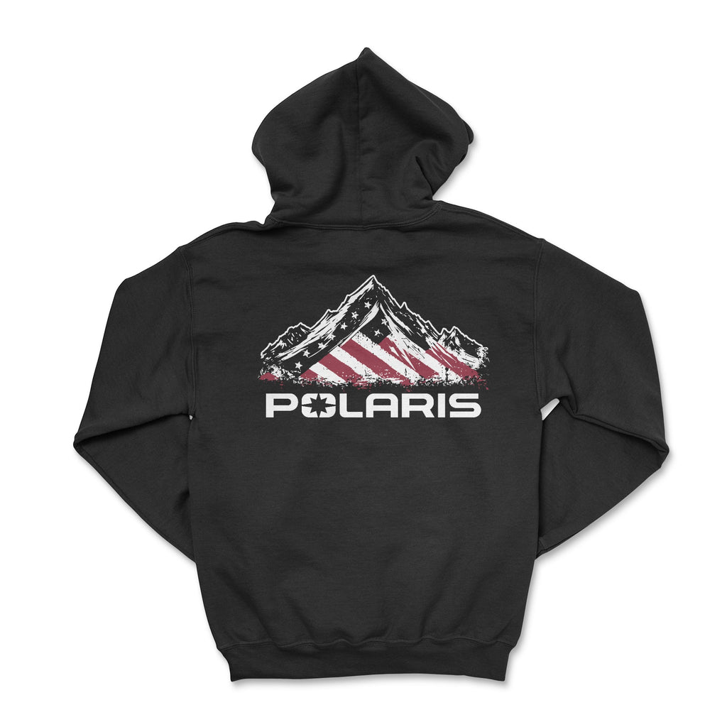 Polaris American Flag Zip-Up Hoodie T-Shirts, Sweatshirt | ZylaModa.com (Image 1)