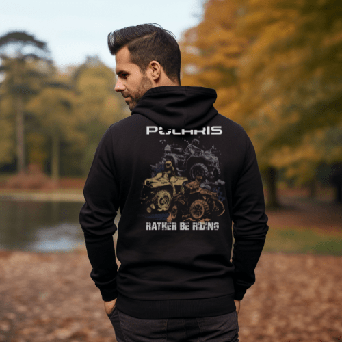 Polaris ATV Zip-Up Hoodie T-Shirts, Sweatshirt | ZylaModa.com (Image 2)