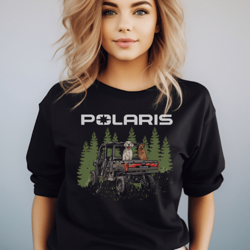 Polaris Dog Lover's Unisex Longsleeve Tee Shirt Hoodie, Sweatshirt | ZylaModa.com (Image 3)