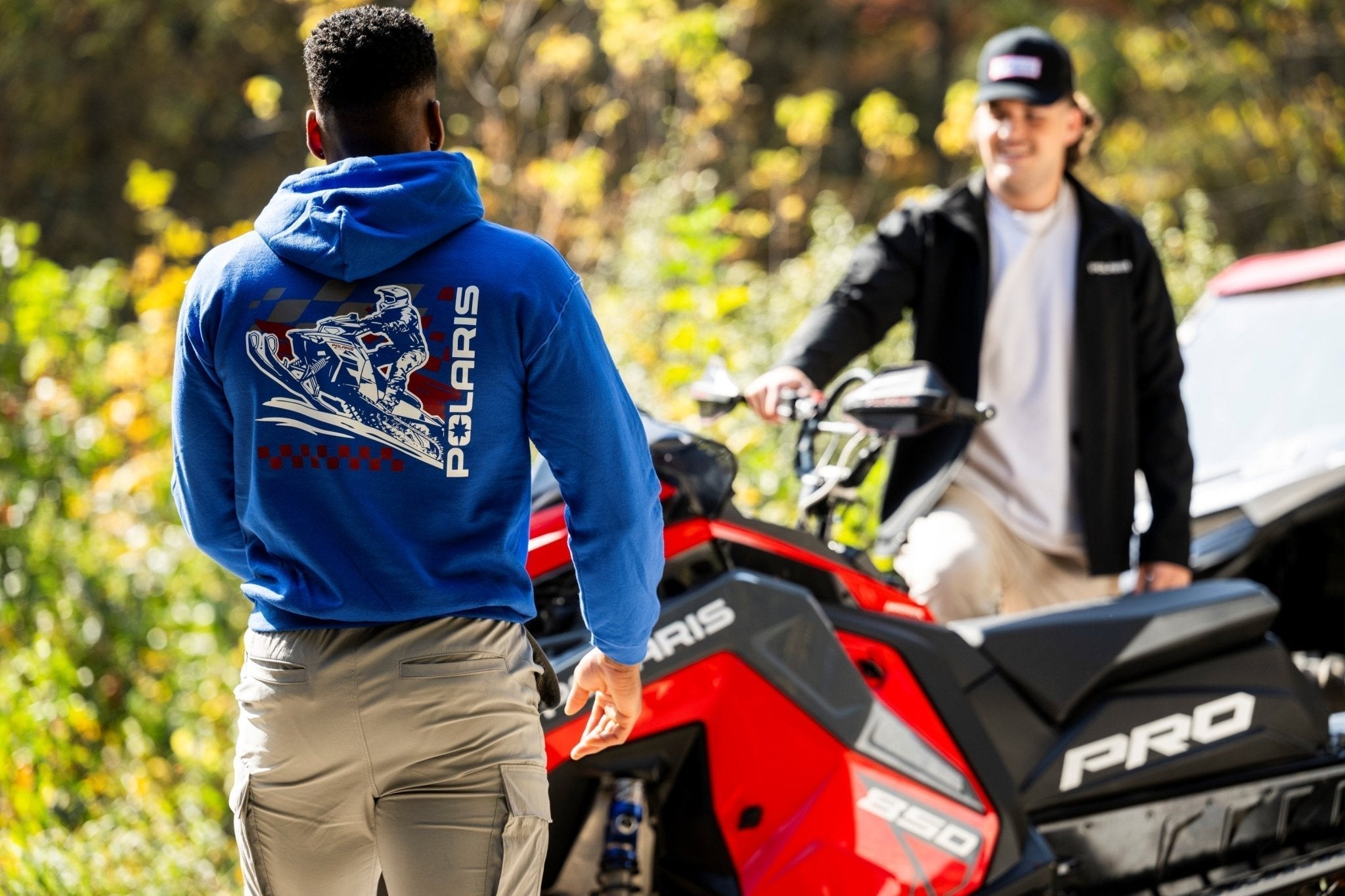 Polaris Hoodie: The Essential Gear for Every Snowmobile Rider T-Shirts, Sweatshirt | ZylaModa.com (Image 4)