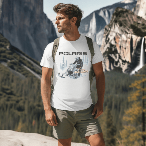Polaris I'd Rather Be Snowmobiling T-shirt Hoodie, Sweatshirt | ZylaModa.com (Image 2)