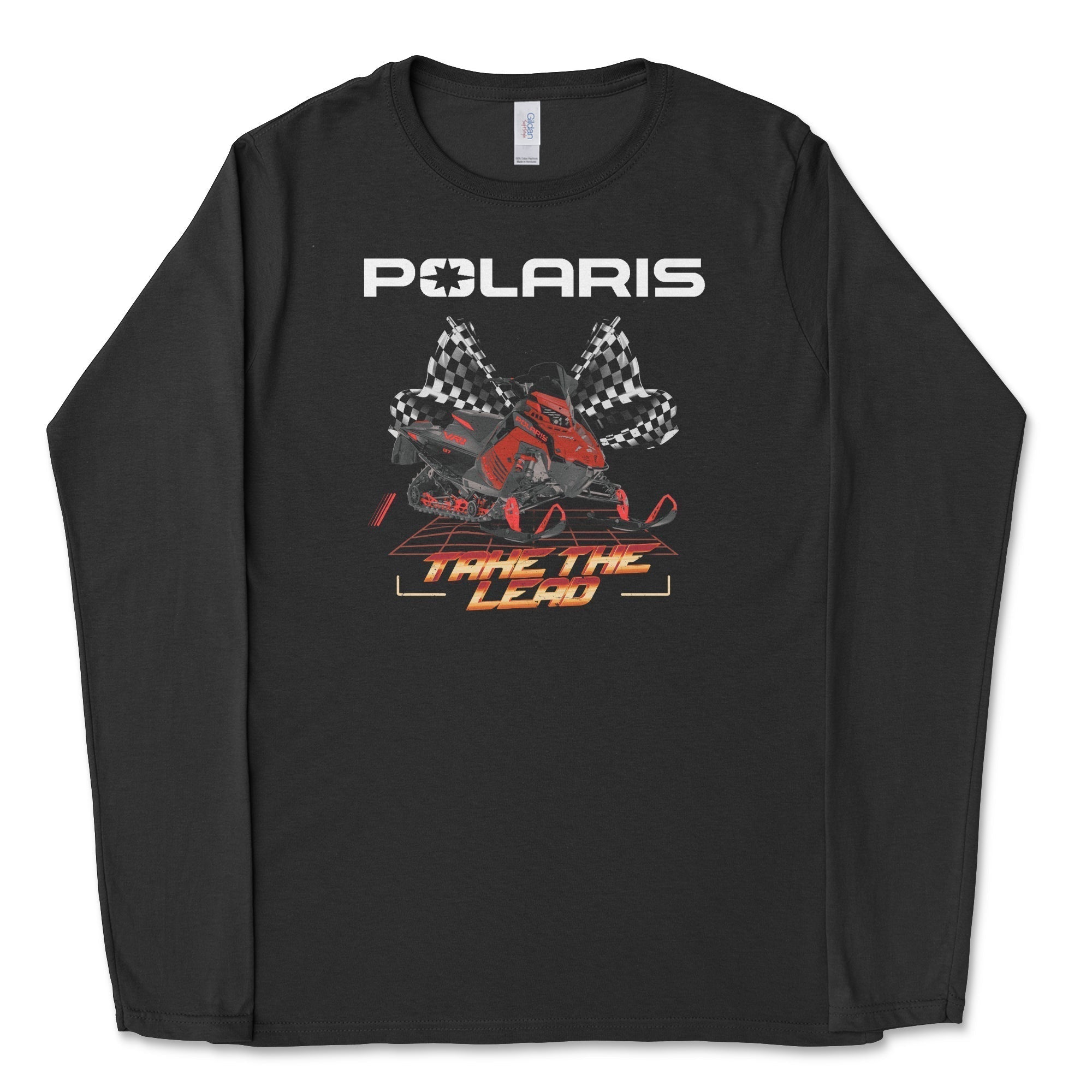 Polaris Indy Snowmobile Long-Sleeve Tee Hoodie, Sweatshirt | ZylaModa.com (Image 1)