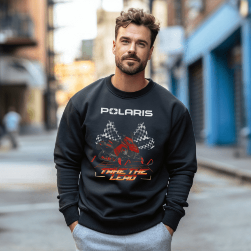 Polaris Indy Snowmobile Sweatshirt T-Shirts, Hoodie | ZylaModa.com (Image 2)